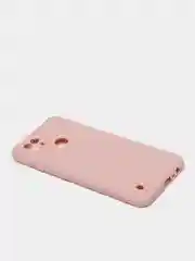 Коралловый меланж чехол силиконовый Realme C21 Реалми С21 цветной, матовый