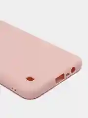 Коралловый меланж чехол силиконовый Realme C21 Реалми С21 цветной, матовый
