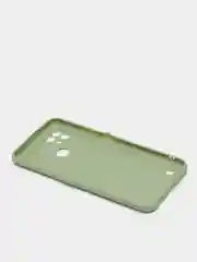 Лесной зеленый чехол силиконовый Realme C21 Реалми С21 цветной, матовый
