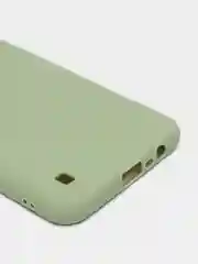 Лесной зеленый чехол силиконовый Realme C21 Реалми С21 цветной, матовый