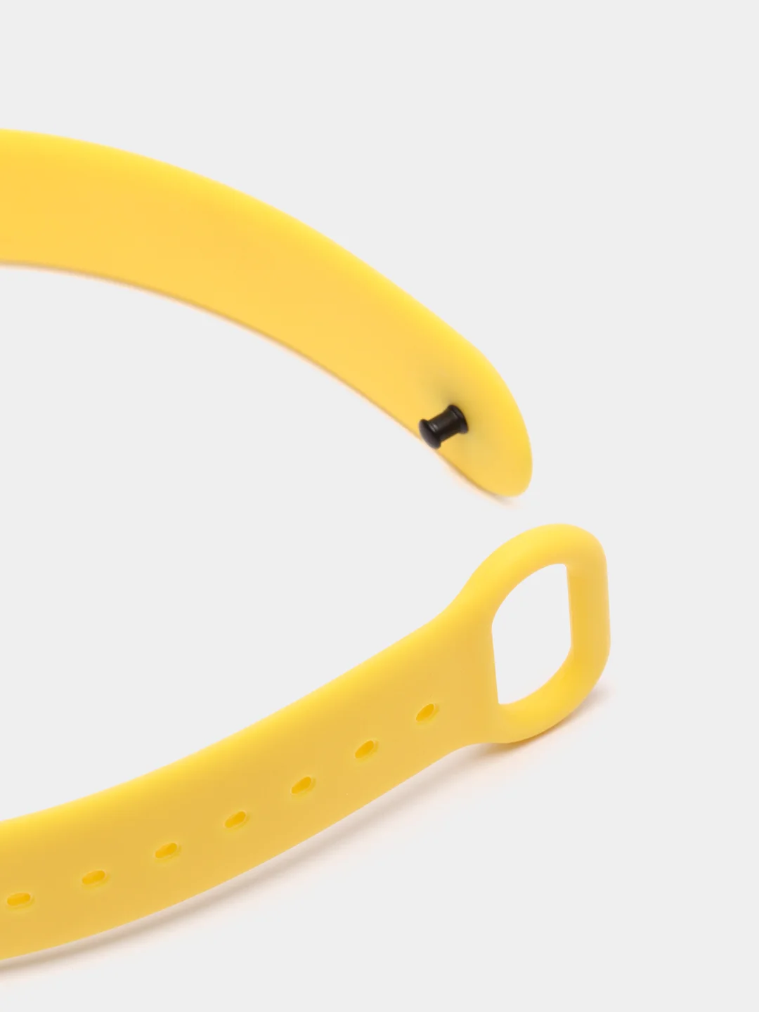Желтый силиконовый ремешок Xiaomi Mi Band 5 / Band 6