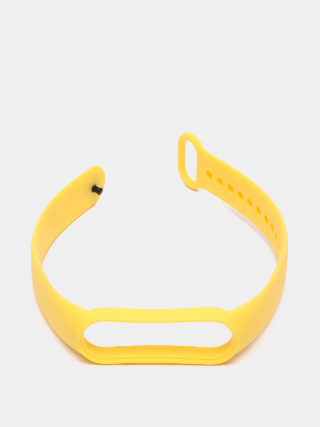 Желтый силиконовый ремешок Xiaomi Mi Band 5 / Band 6