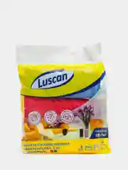 Салфетки хозяйственные Luscan из микрофибры, 25х25 см, 3 штуки