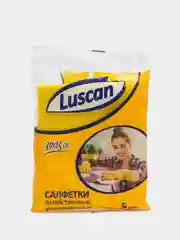 Салфетки хозяйственные Luscan из вискозы, 30 х 25 см, 5 штук