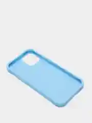 Голубой cиликоновый чехол для iPhone 12/12 PRO 6.1 (2021)