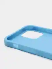 Голубой cиликоновый чехол для iPhone 12/12 PRO 6.1 (2021)