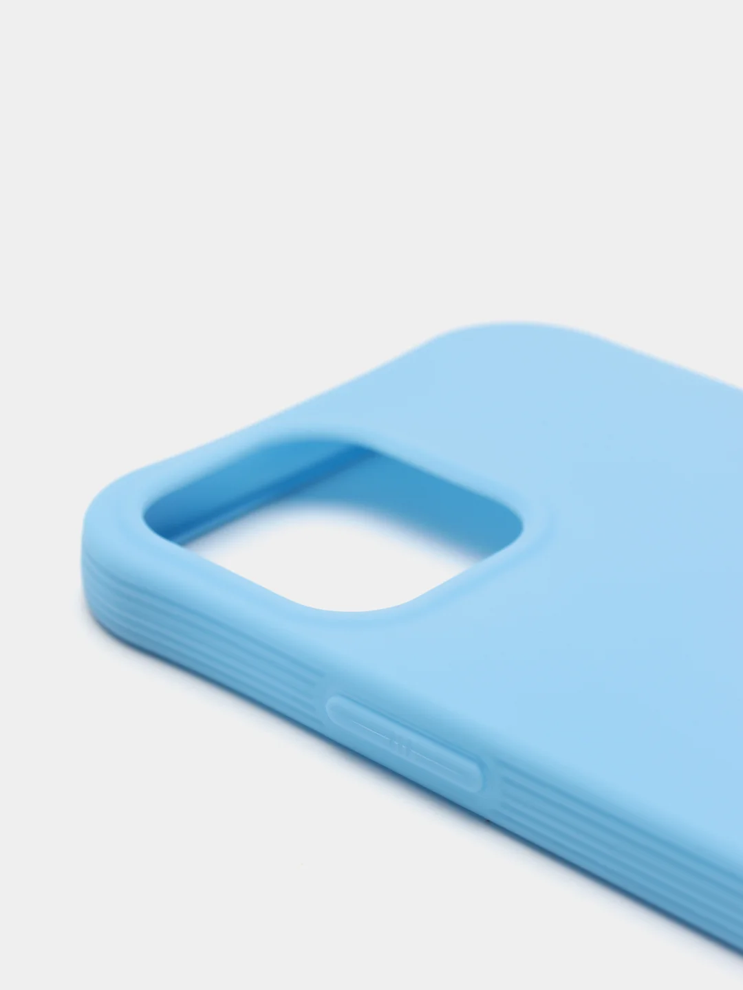 Голубой cиликоновый чехол для iPhone 12/12 PRO 6.1 (2021)
