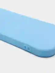 Голубой cиликоновый чехол для iPhone 12/12 PRO 6.1 (2021)