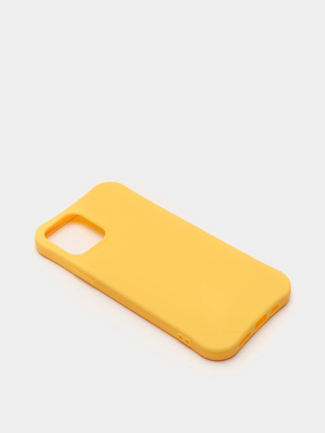 Лимонный cиликоновый чехол для iPhone 12/12 PRO 6.1 (2021)