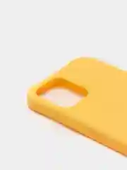 Лимонный cиликоновый чехол для iPhone 12/12 PRO 6.1 (2021)