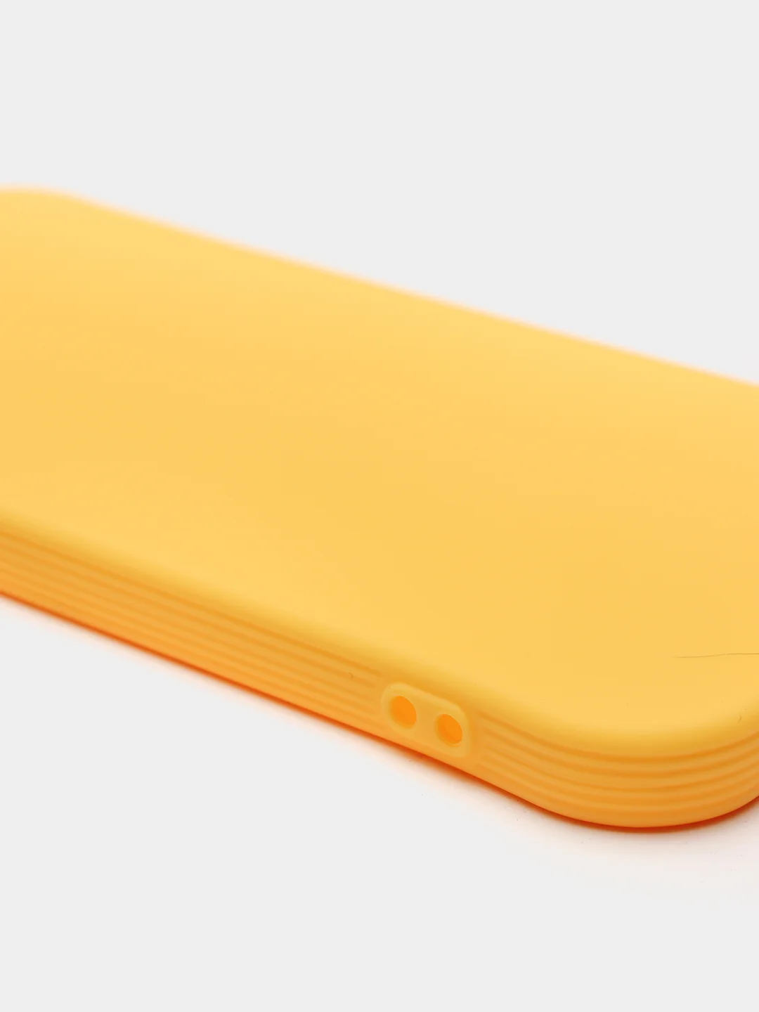 Лимонный cиликоновый чехол для iPhone 12/12 PRO 6.1 (2021)