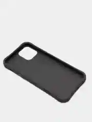 Черный cиликоновый чехол для iPhone 12/12 PRO 6.1 (2021)