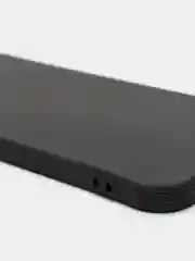 Черный cиликоновый чехол для iPhone 12/12 PRO 6.1 (2021)