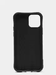 Черный cиликоновый чехол для iPhone 12/12 PRO 6.1 (2021)