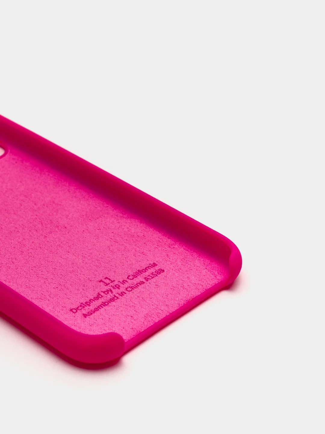 Фуксия чехол Silicone Case для iPhone 11