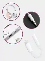 Адаптер переходник Lightning на 3,5 мм для наушников, переходник для iphone