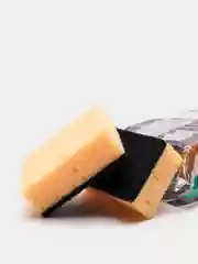 Губки для мытья посуды Qualita Extra Strong поролоновые, 100 x 69 х 38.5 мм