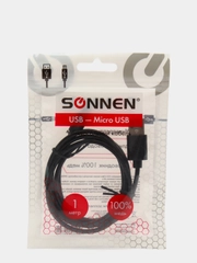 Кабель SONNEN USB 2.0-micro USB