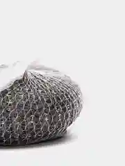 Губка для мытья посуды Luscan металлическая, 110х110х40 мм, 1 штука
