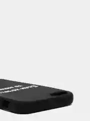 Лавандовый силиконовый чехол с надписями для iPhone X/Xs, Xr, 11, 12/12Pro, 13/13Pro, 14/14Pro
