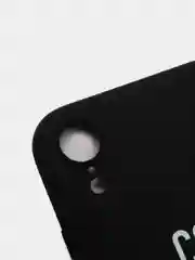 Красный силиконовый чехол с надписями для iPhone X/Xs, Xr, 11, 12/12Pro, 13/13Pro, 14/14Pro