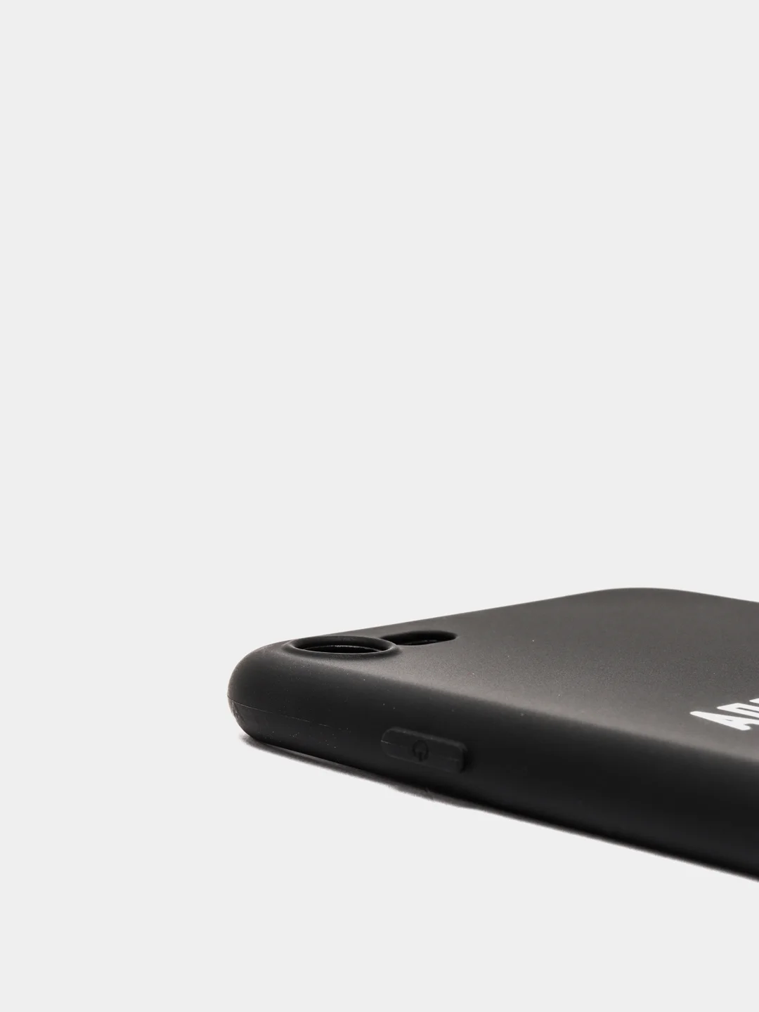 Черный силиконовый чехол с надписями для iPhone X/Xs, Xr, 11, 12/12Pro, 13/13Pro, 14/14Pro