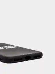 Черный силиконовый чехол с надписями для iPhone X/Xs, Xr, 11, 12/12Pro, 13/13Pro, 14/14Pro