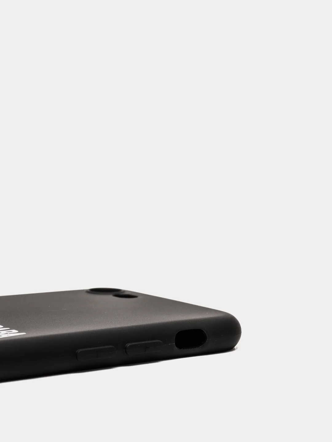 Коричневый силиконовый чехол с надписями для iPhone X/Xs, Xr, 11, 12/12Pro, 13/13Pro, 14/14Pro