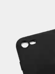 Коричневый силиконовый чехол с надписями для iPhone X/Xs, Xr, 11, 12/12Pro, 13/13Pro, 14/14Pro