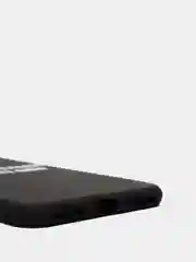 Фиолетовый силиконовый чехол с надписями для iPhone X/Xs, Xr, 11, 12/12Pro, 13/13Pro, 14/14Pro