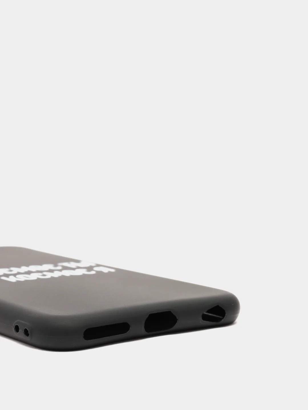 Синий силиконовый чехол с надписями для iPhone X/Xs, Xr, 11, 12/12Pro, 13/13Pro, 14/14Pro