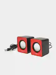 Белый компьютерные колонки активные для ноутбука и компьютера Perfeo Wave PF-128