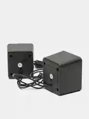 Белый компьютерные колонки активные для ноутбука и компьютера Perfeo Wave PF-128