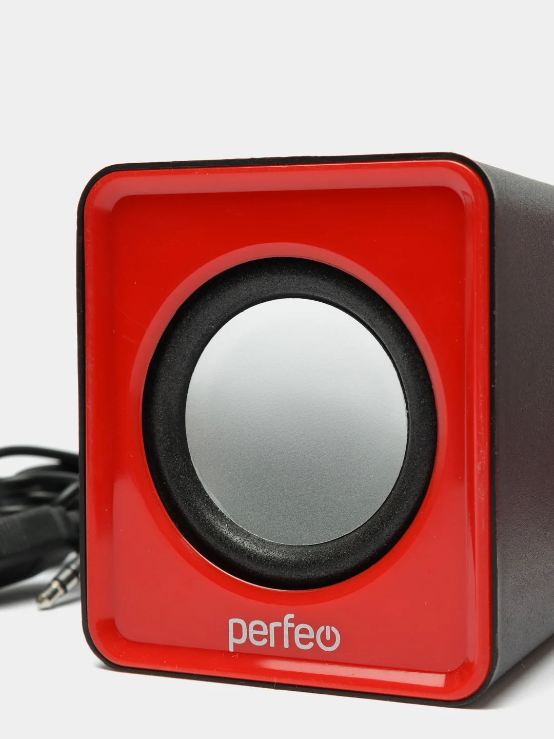 Белый компьютерные колонки активные для ноутбука и компьютера Perfeo Wave PF-128