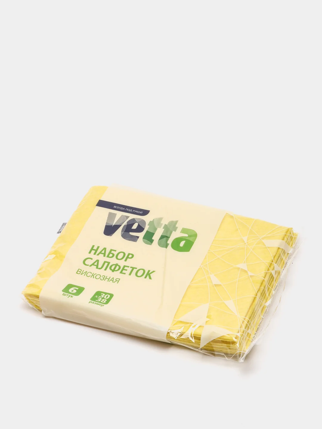Набор салфеток для кухни, 6 шт, вискоза, 30 х 38 см