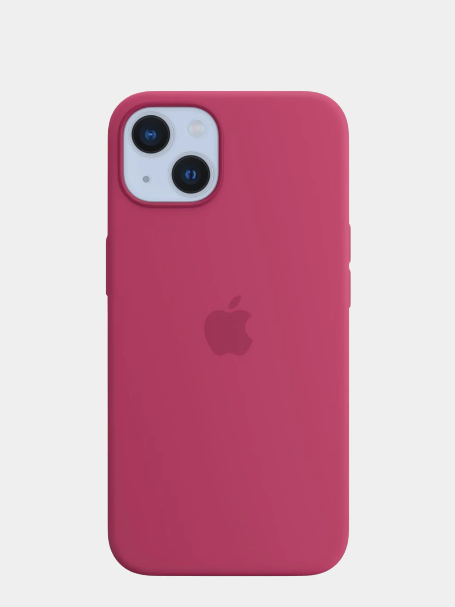 Вишнёвый чехол iPhone 13, 13 mini, 13 Pro, 13 Pro Max силиконовый Silicone case с открытым низом