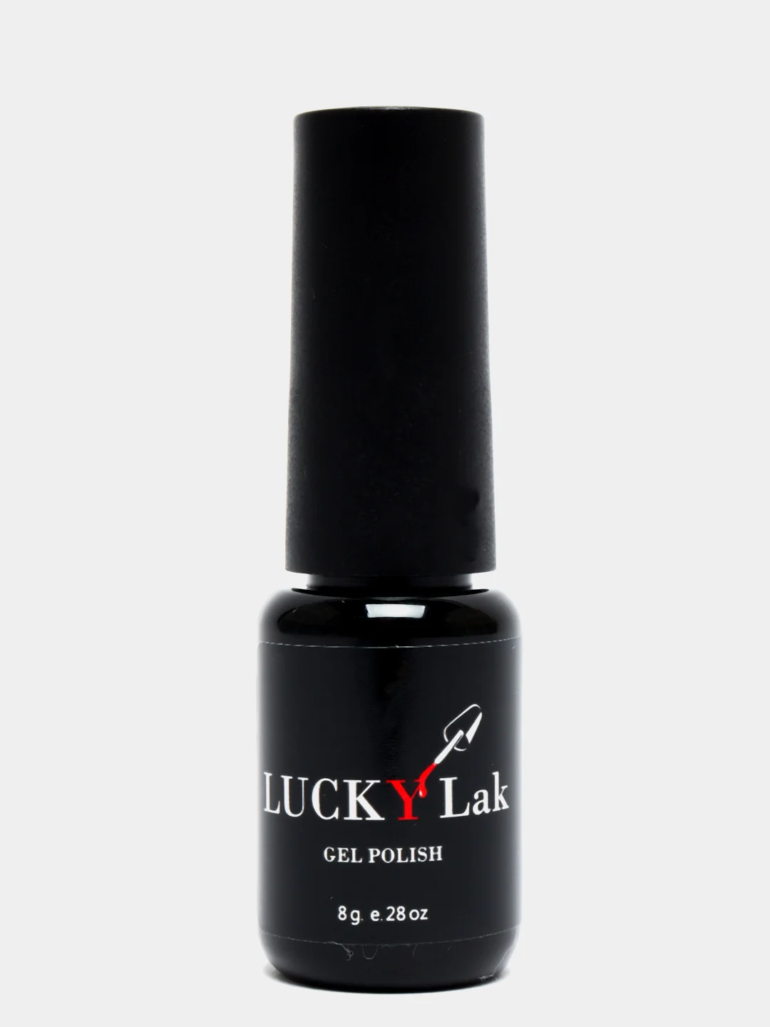 Гель-лак для маникюра, гель лак LuckyLak classic №045, 8g шоколадный темно коричневый