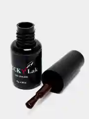 Гель-лак для маникюра, гель лак LuckyLak classic №045, 8g шоколадный темно коричневый