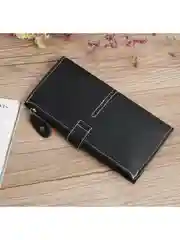 Зеленый кошелек картхолдер женский на кнопке