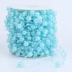 Белый бусины на нитке для рукоделия