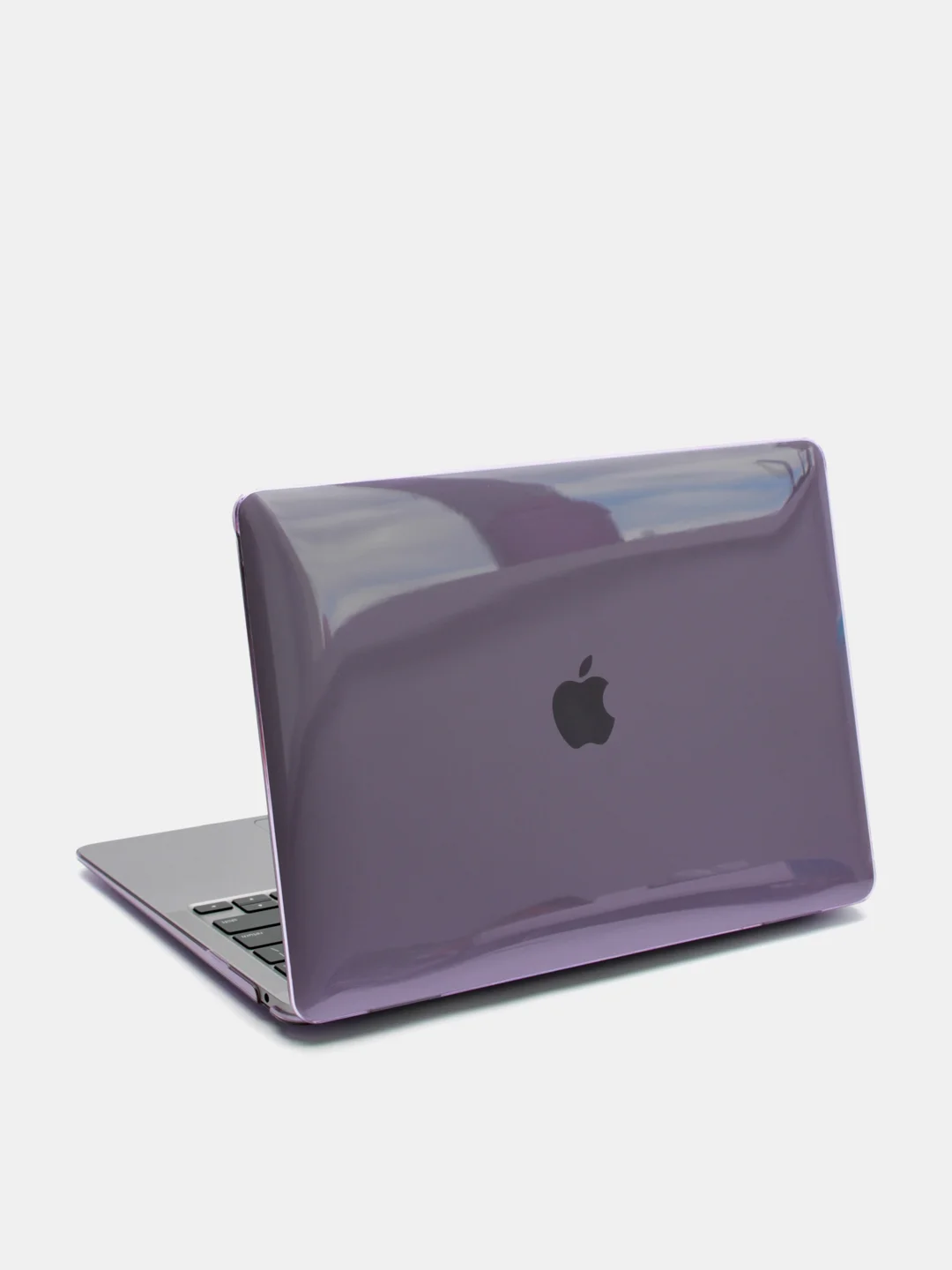 Белый чехол-кейс (прозрачный) для Apple Macbook (чехол для макбука/кейс для макбука)