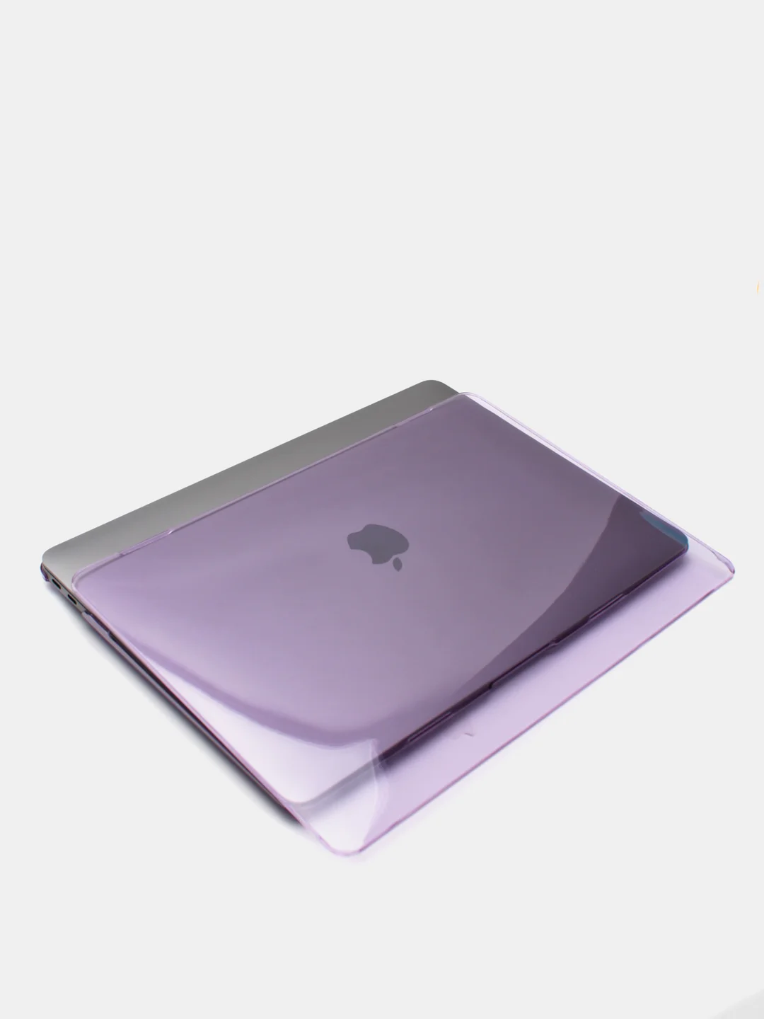 Белый чехол-кейс (прозрачный) для Apple Macbook (чехол для макбука/кейс для макбука)