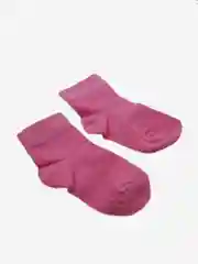 Розовый носки детские без рисунка