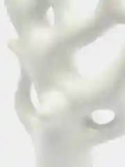 Белый декоративные статуэтки из керамики