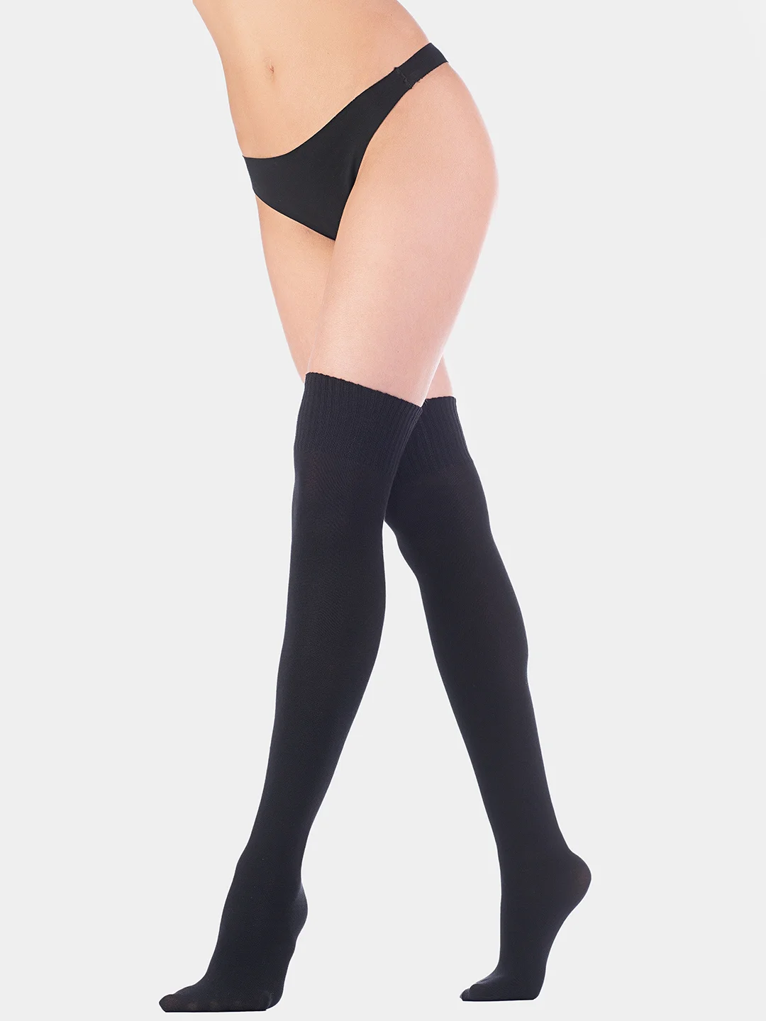 Черный гольфины Giulia Pari Up Cotton
