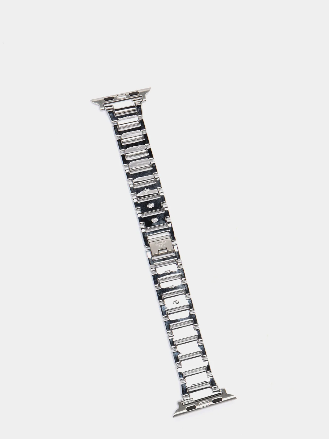 Серебряный металлический женский ремешок Apple Watch 38, 40, 41, 42, 44, 45, 49 мм стальной браслет