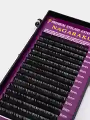 Ресницы для наращивания NAGARAKU 0.10 изгиб "D" отдельные длины