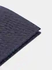 Индиго обложка для паспорта из натуральной кожи