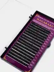 Ресницы для наращивания NAGARAKU 0.10 изгиб "D" отдельные длины