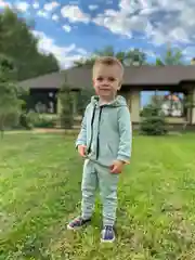 Оливковый костюм детский, комплект